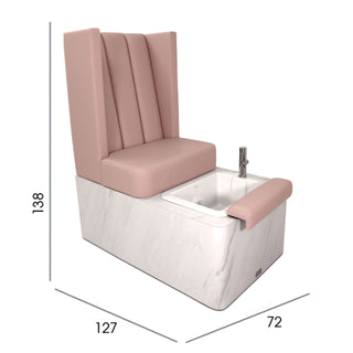REM Dream  - Spa Pedicure Chair - Pink