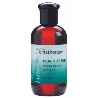 Natures Way Peach Kernel Aromatherapy Carrier Oil 200ml