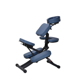 Portable Massage Chair, Folding Massage Chair, Onsite Massage Chair by Master Massage in Blue