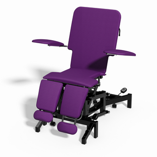 Plinth 4 Section Electric Purple Tattoo Chair