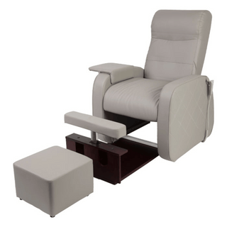 SkinMate Spa Pedicure Chair & Footstool