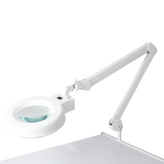 SkinMate Slimline Manicure Magnifying Desk Lamp