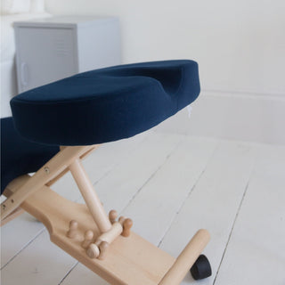 Memory Foam Knee Chair, Kneeling Chair, Coccyx Chair in Beige By Putnams