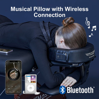 Music Master Crescent Round High Fidelity Sound Face Cradle Cushion Master Massage