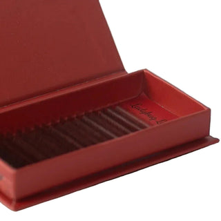 Brown Volume Silk Lashes 16 Row Mixed Tray