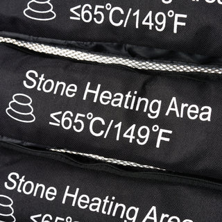 Master Massage Hot Stone Heater Bag with Adjustable Temperature Control, Portable Spa Stone Warmer for Massage Stones & Towels