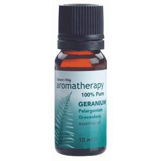 Natures Way Geranium Essential Aromatherapy Oil 10ml