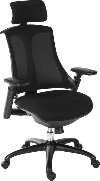 Rapport Ergonomic Black Mesh Office Chair