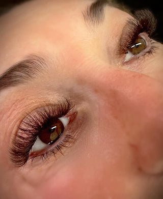 Brown 6D Clover Lashes – 16 Row Single Length Trays