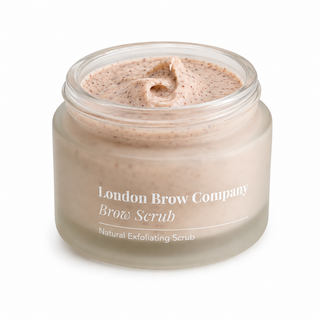 Exfoliating Brow Scrub – Natural Pre-Treatment for Henna & Tint