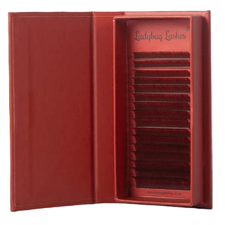 Brown Volume Silk Lashes 16 Row Mixed Tray