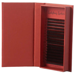 Brown Volume Silk Lashes 16 Row Mixed Tray