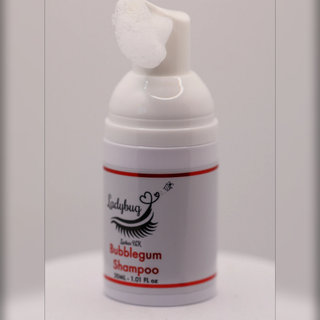 Bubblegum Lash Shampoo 30ml with Brush – Cosmetic Grade