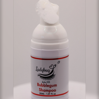 Bubblegum Lash Shampoo 30ml with Brush – Cosmetic Grade