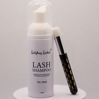 Ladybug Lashes Shampoo 50ml with Cleansing Brush