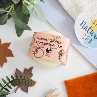 Spiced Orange Conditioner Bar | Plastic-Free Haircare | 60g