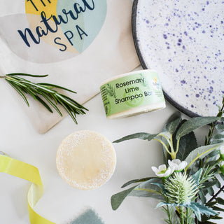 Rosemary & Lime Shampoo Bar | Natural Hair Wash for All Hair Types | Vegan, Plastic-Free Hair Care