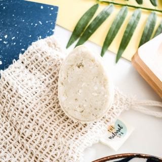 Patchouli Rose ECO Shampoo Bar | Natural, Non-Soap Hair Wash | Vegan & Plastic-Free Hair Care for All Hair Types