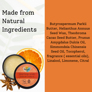 Spiced Orange Lip Balm | All Natural | 15g