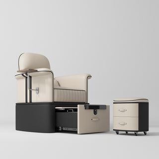 SkinMate Edge Pedicure Chair - Natural Living