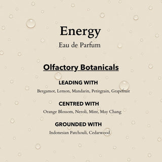 Energy Eau de Parfum | Enhance Endurance & Sharpen Clarity 100ml