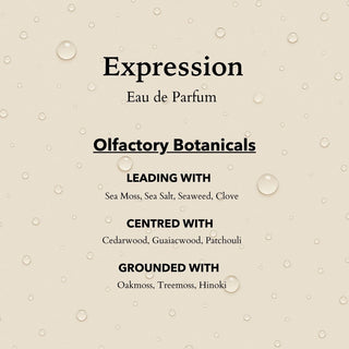 Expression Eau de Parfum | Open the Breath & Support Expression 10ml