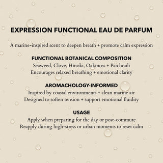 Expression Eau de Parfum | Open the Breath & Support Expression 10ml