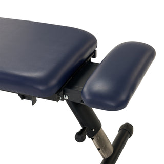 MT Chiropractic® Iron-280 Stationary Chiropractic Table – Manual Drop & Break-Away Section