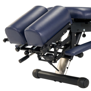 MT Chiropractic® Iron-280 Stationary Chiropractic Table – Manual Drop & Break-Away Section