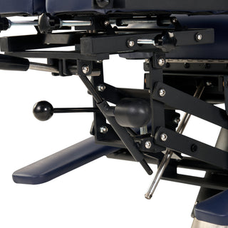 MT Chiropractic® Iron-280 Stationary Chiropractic Table – Manual Drop & Break-Away Section