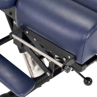 MT Chiropractic® Iron-280 Stationary Chiropractic Table – Manual Drop & Break-Away Section