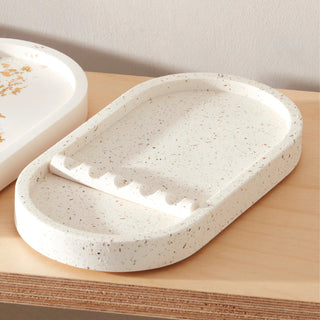 Handmade Jesmonite Salon Tool Tray