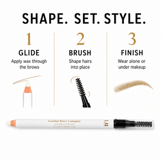 Brow Primer and Styling Pencil including Brush 2-in-1