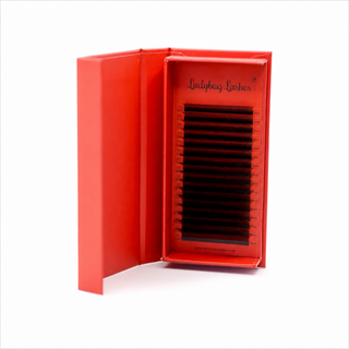 Brown 4D Clover Lashes – 16 Row Mixed Tray