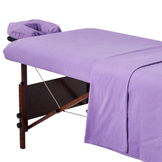 Master Deluxe Massage Table Flannel 3 Piece Sheet Set 100 Cotton