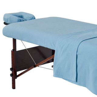 Master Deluxe Massage Table Flannel 3 Piece Sheet Set 100 Cotton