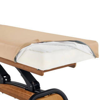 Master Massage Atlas Electric Beauty Bed upholstery underside detail