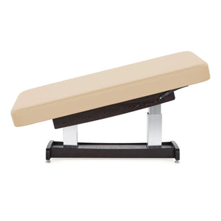 Master Massage Union Electric Beauty Bed right side view in flat position