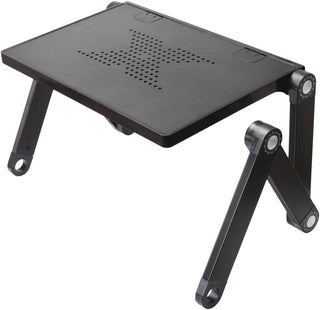 NJS Adjustable Laptop or Tablet Stand with USB Fans and Mouse Holder