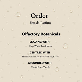 Order Eau de Parfum | Clarify the Mind & Expand Thought 100ml
