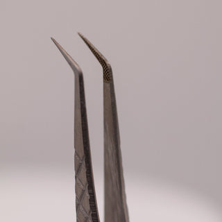 Hybrid 45° Fibre Grip Tweezers