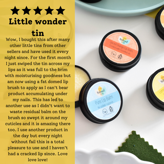 Lemon Sorbet Natural Lip Balm | Vegan, Hydrating & Nourishing | Plastic-Free, Handmade Lip Care