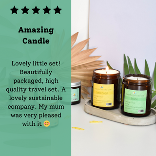 Sage & Lime Hand Poured Coconut Wax Candle | 180ml | Community Product Pick
