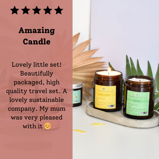 Wildflower Wisp Hand-Poured Coconut Wax Candle | Floral & Natural Aromatherapy | Vegan, Eco-Friendly Candle | 2 Size Options