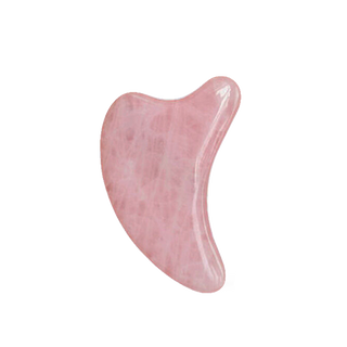Rose Quartz Gua Sha to Enhance and Lift Face