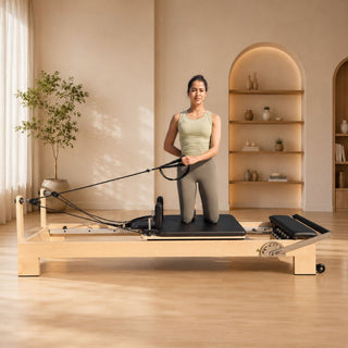 Master StudioSolid Maple Wood Pilates Reformer Machine