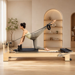 Master StudioSolid Maple Wood Pilates Reformer Machine