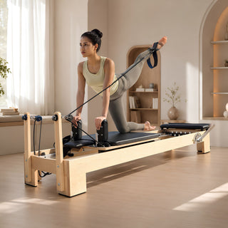 Master StudioSolid Maple Wood Pilates Reformer Machine