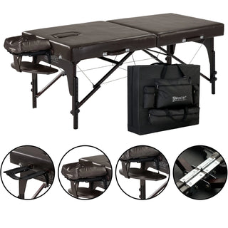 Master Supreme Portable Massage Couch,  Memory Foam Portable Massage Table, Lash Bed, Portable Beauty Bed, Foldable Massage Table, Tattoo Bed