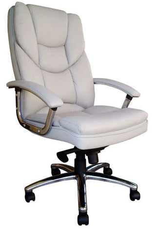 Skyline Ergonomic Black Leather Office Chair